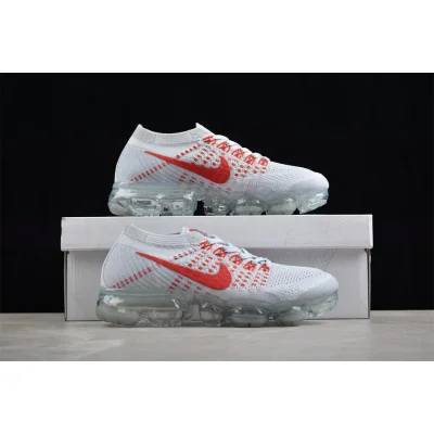 Nike Air VaporMax “Pure Platinum-University Red” фото № 8
