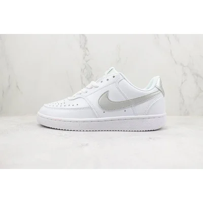 Nike Court Vision Low "White/Light Grey" фото № 2