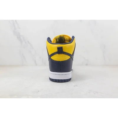 Nike Dunk High "Michigan" фото № 9