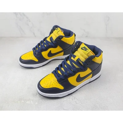 Nike Dunk High "Michigan" фото № 5