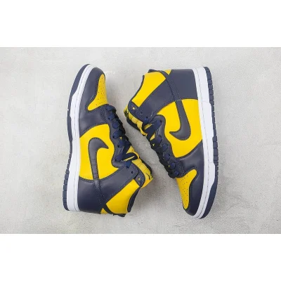 Nike Dunk High "Michigan" фото № 7
