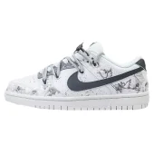 Nike Dunk Low "White Stork/Black Swoosh"
