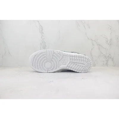 Nike Dunk Low "White Stork/Black Swoosh" фото № 8