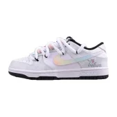 Nike Dunk Low "Gray/Rainbow Swoosh"