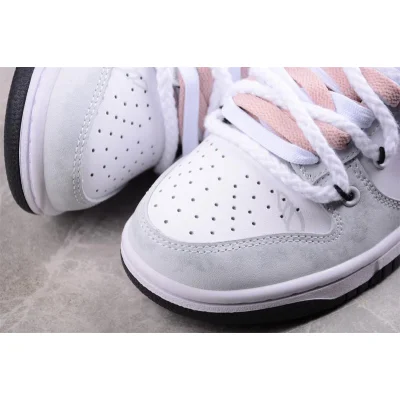 Nike Dunk Low "Gray/Rainbow Swoosh" фото № 3