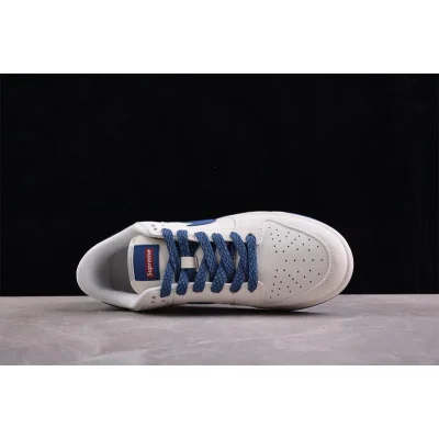 Supreme x Nike Dunk Low "Beige/Navy Blue" фото № 6 Supreme x Nike Dunk Low "Beige/Navy Blue" фото № 6
