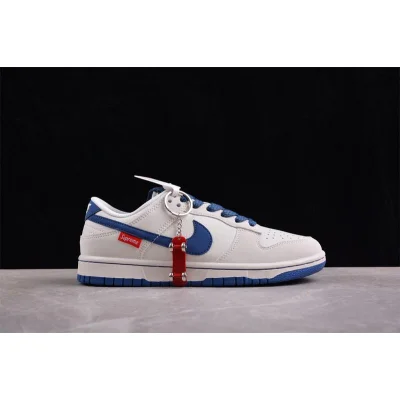 Supreme x Nike Dunk Low "Beige/Navy Blue" фото № 8 Supreme x Nike Dunk Low "Beige/Navy Blue" фото № 8