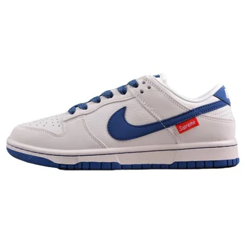 Supreme x Nike Dunk Low "Beige/Navy Blue"