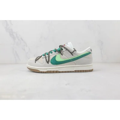 Nike Dunk Low SE 85 Double Swoosh "Grey/Green Aqua" фото № 2 Nike Dunk Low SE 85 Double Swoosh "Grey/Green Aqua" фото № 2