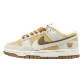 Nike Dunk Low SE 85 Double Swoosh "Grey/Light Yellow"
