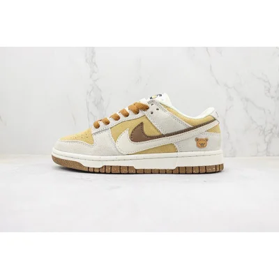 Nike Dunk Low SE 85 Double Swoosh "Grey/Light Yellow" фото № 2