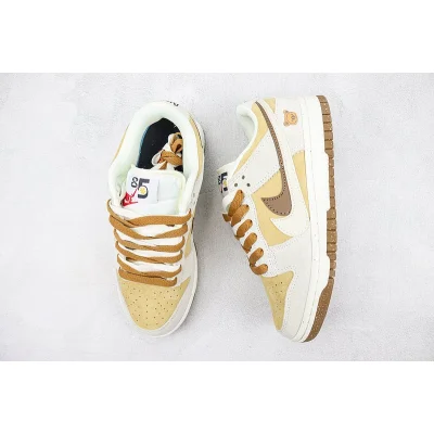 Nike Dunk Low SE 85 Double Swoosh "Grey/Light Yellow" фото № 6