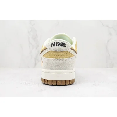 Nike Dunk Low SE 85 Double Swoosh "Grey/Light Yellow" фото № 8