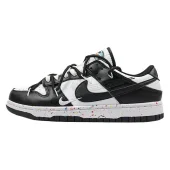 Nike Dunk Low Multi Swoosh "Black/White"