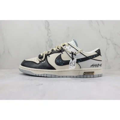 Nike SB Dunk Low "White/Cream/Black" фото № 2