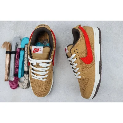 CLOT x Nike Dunk Low SP "Cork" фото № 7