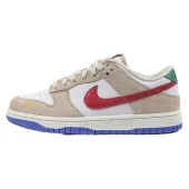 Dunk Low "Light Iron/Ore/Red/Blue"