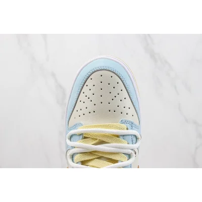 Nike SB Dunk Low "Sea Blue/Sand Yellow/White Lace Up" фото № 4 Nike SB Dunk Low "Sea Blue/Sand Yellow/White Lace Up" фото № 4
