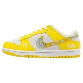 Nike Dunk Low "White/Yellow/Gold"