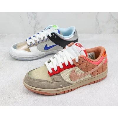 CLOT x Nike Dunk Low "What The" фото № 5
