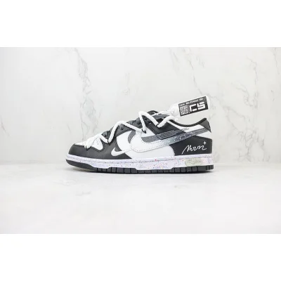 Nike Dunk Low "Moon/Off White/Black" фото № 2