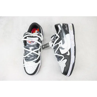 Nike Dunk Low "Moon/Off White/Black" фото № 6