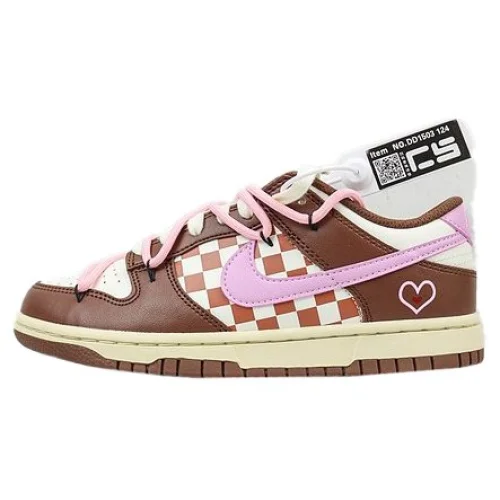 Nike Dunk Low "Cacao/Red Cell/Pink"