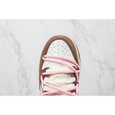 Nike Dunk Low "Cacao/Red Cell/Pink" фото № 4