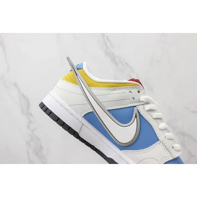Saint Seiya x Nike Dunk Low "White/Blue/Yellow" фото № 3