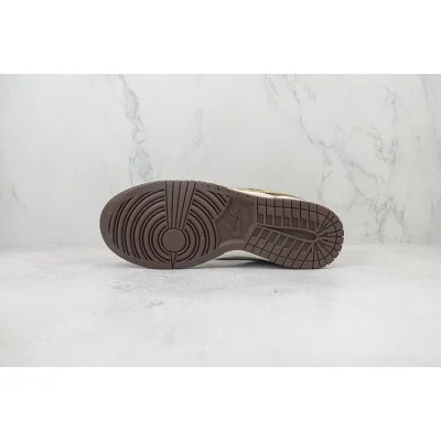 Nike Dunk Low "Brown Plaid/Cream" фото № 8