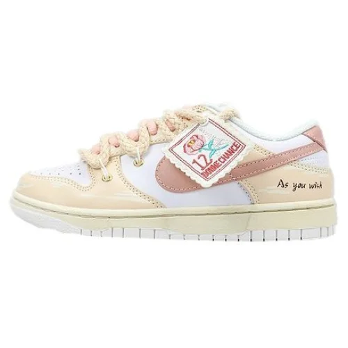 Nike Dunk Low "Vintage Rose/Beige/White"