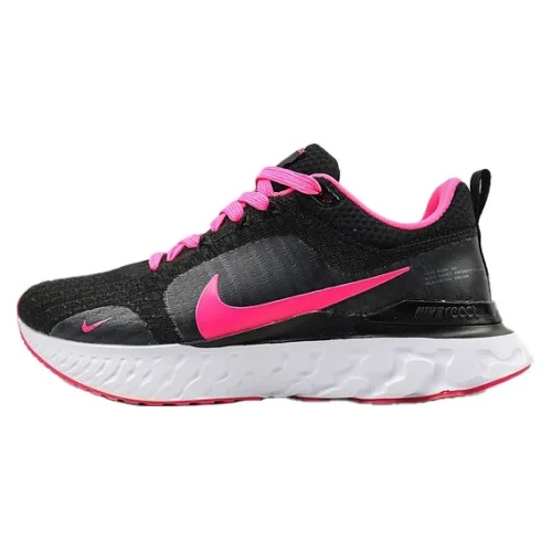 Nike React Infinity Run Flyknit 3 Premium "Black/Pink"