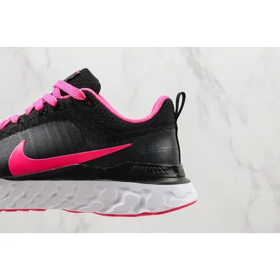 Nike React Infinity Run Flyknit 3 Premium "Black/Pink" фото № 4