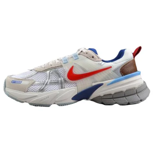 Nike V2K Run "Metallic/Silver/Gym/Red/Deep Royal Blue"