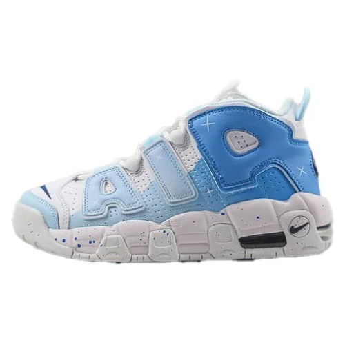 Nike Air More Uptempo 96 QS "White Midnight/Navy/Lake Blue"