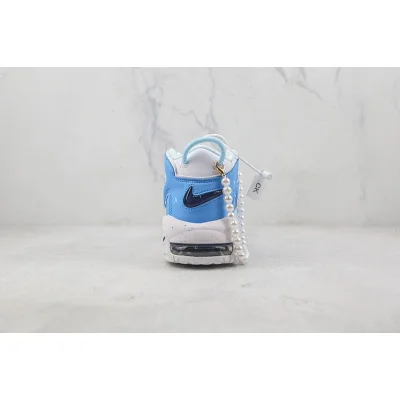 Nike Air More Uptempo 96 QS "White Midnight/Navy/Lake Blue" фото № 9