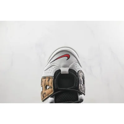 Nike Air More Uptempo 96 QS "White/Black/Leopard Print" фото № 3