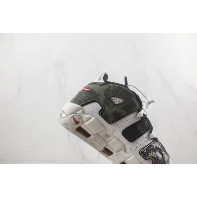 Nike Air More Uptempo 96 QS "White/Black/Leopard Print" фото № 4