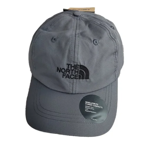 Кепка The North Face With Sticker And Logo "Gray"