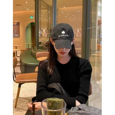 Кепка Balenciaga Apple Color2 "Black" фото № 6