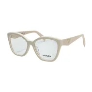 Оправа для очков Prada Rounded Square Form And Logo On Temples "Beige"