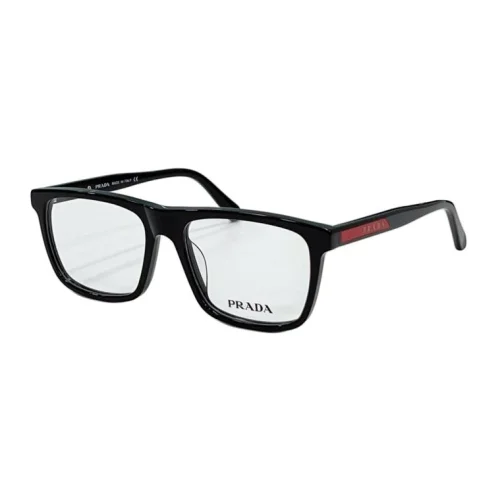 Оправа для очков Prada Frame With Logo Inside Red Figure "Black"