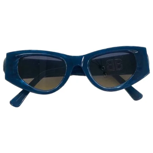 Солнцезащитные очки Balenciaga Wide Frame And Temples "Blue"