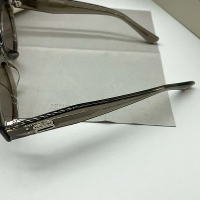 Солнцезащитные очки Gentle Monster Cat Eye Shaped Decorated By Logo "Brown" фото № 3