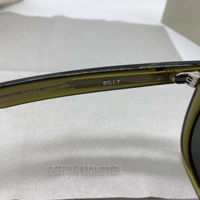 Солнцезащитные очки Gentle Monster Temples Decorated By Symbol "Yellow/Black" фото № 3