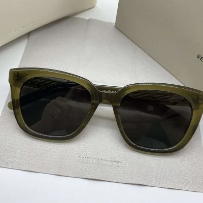 Солнцезащитные очки Gentle Monster Temples Decorated By Symbol "Yellow/Black" фото № 8