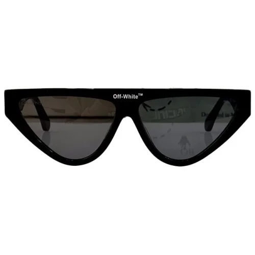 Солнцезащитные очки Off White Front Middle Inscription "Black"