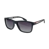 Солнцезащитные очки Prada Temples With White Stripe "Black"