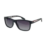 Солнцезащитные очки Prada Temples With White Stripe "Black"