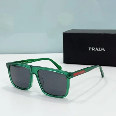 Солнцезащитные очки Prada Rectangle Shaped Colorful Frame With Inscription "Green" фото № 2 Солнцезащитные очки Prada Rectangle Shaped Colorful Frame With Inscription "Green" фото № 2